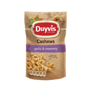 Duyvis Puur natuur cashews knoflook rozemarijn 125g
