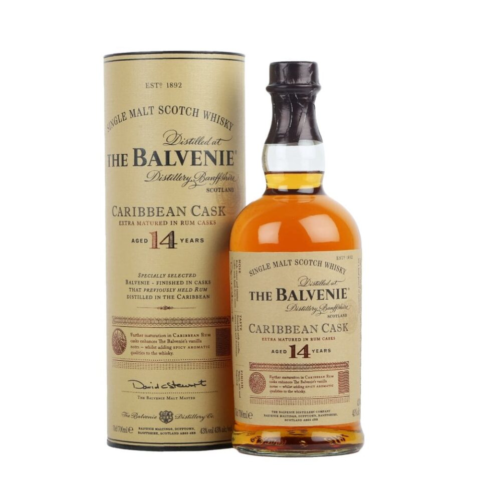 The Balvenie 14 Years Caribbean Cask 70cl