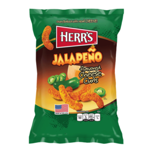 Herr's Jalapeño Poppers Cheese Curls 199g