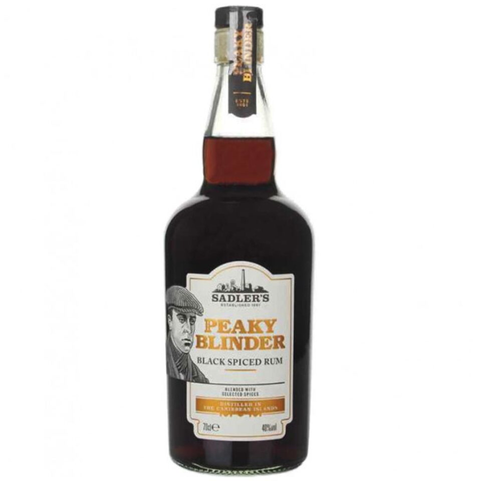 Peaky Blinder Black Spiced Rum 70cl