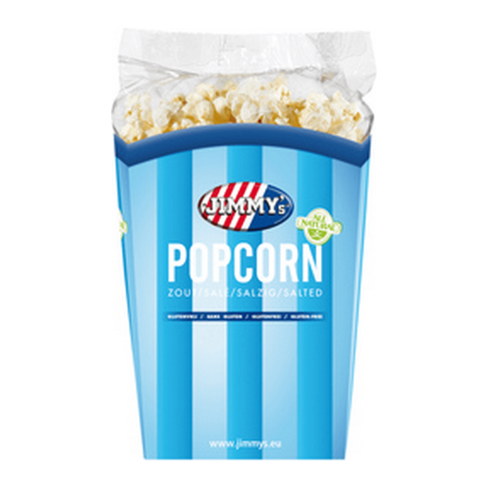 Jimmy's Popcorn Zout 90g