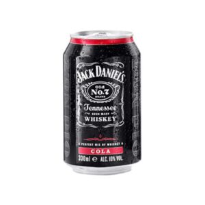 Jack Daniel's Cola Blik 10% 33CL