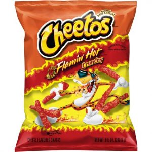 Cheetos Crunchy Flamin Hot 226g