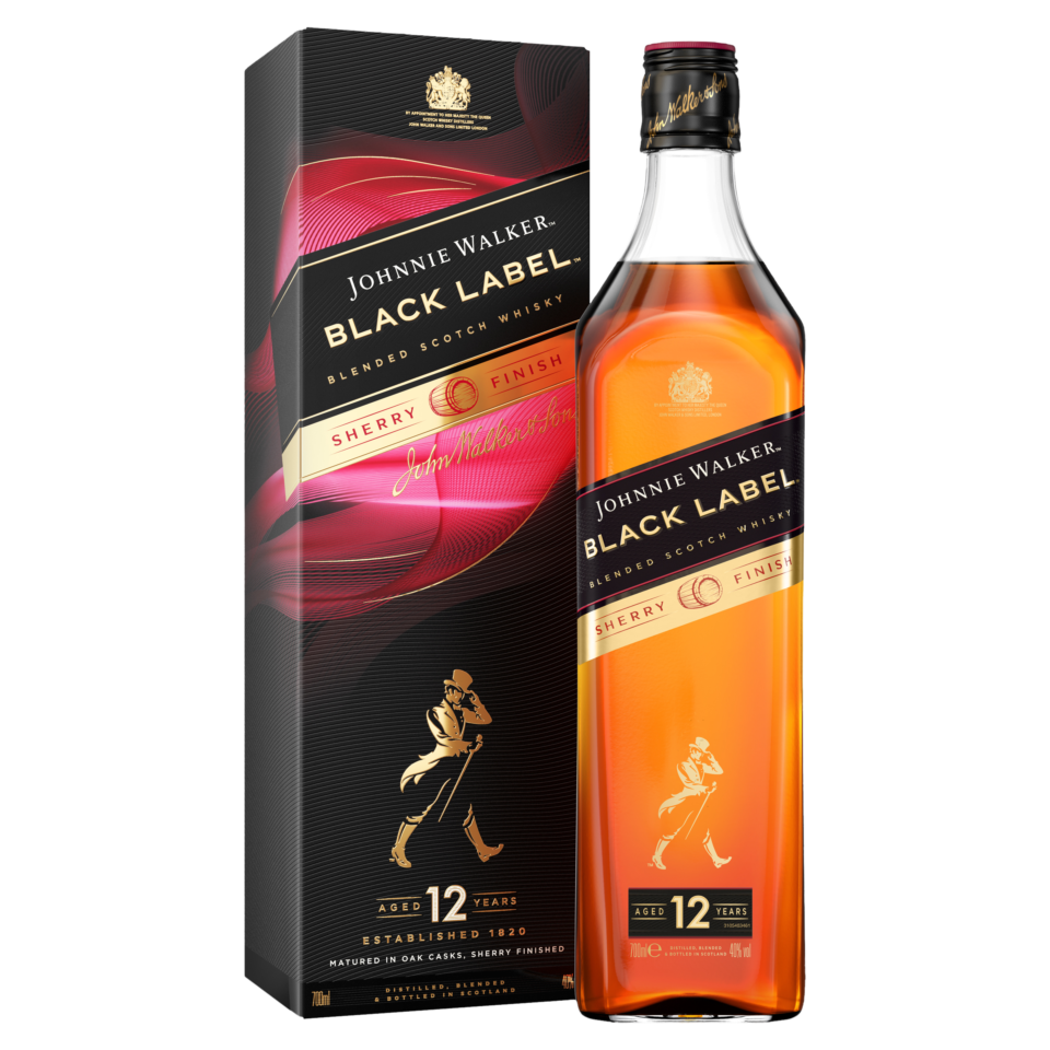 Johnnie Walker Black Label Sherry Cask Finish 70CL