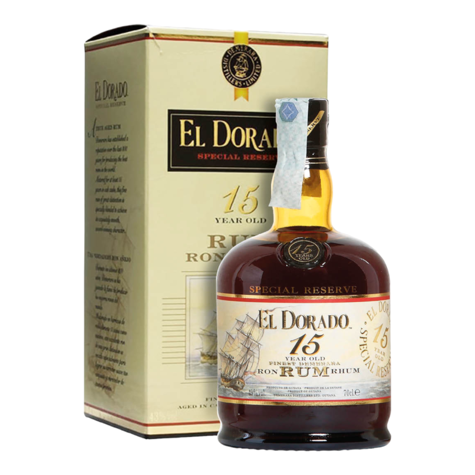 El Dorado 15 Year Old Rum 70CL