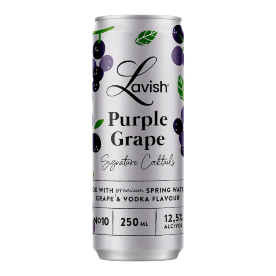 Lavish Purple Grape Cocktail 25CL