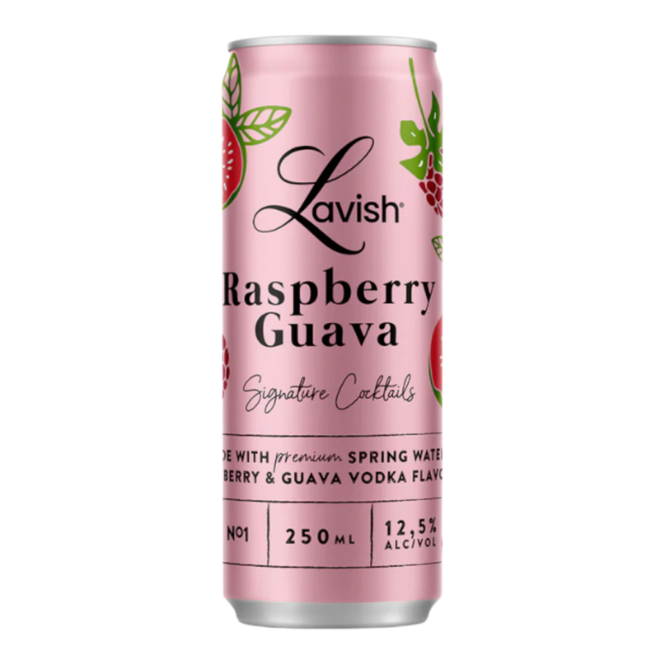 Lavish Raspberry Guava Cocktail 25CL